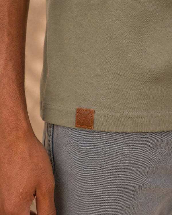 Signature T-shirt - Eucalyptus