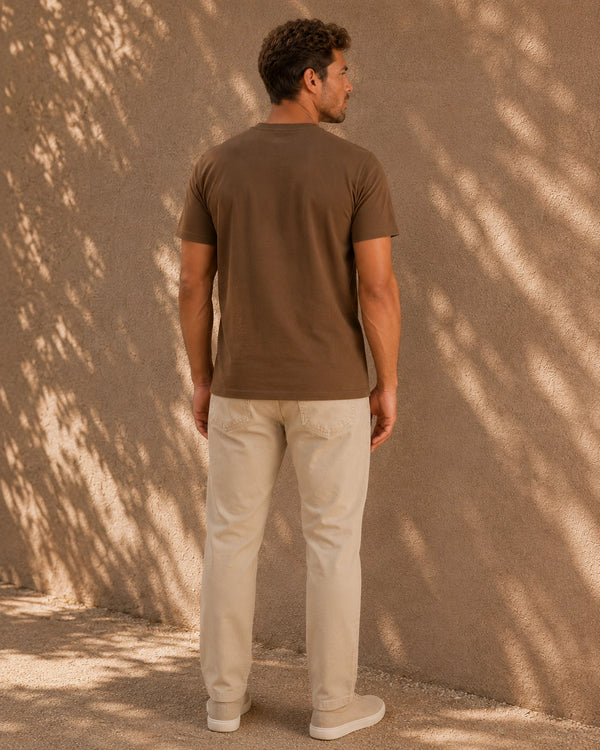 Signature T-shirt - Walnut