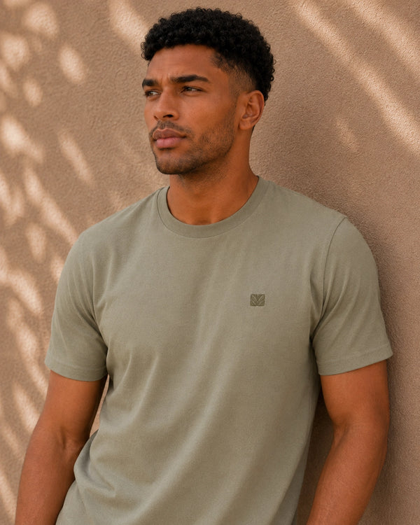Signature T-shirt - Eucalyptus
