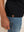 BERKN Original T-shirt Black – detail leren label