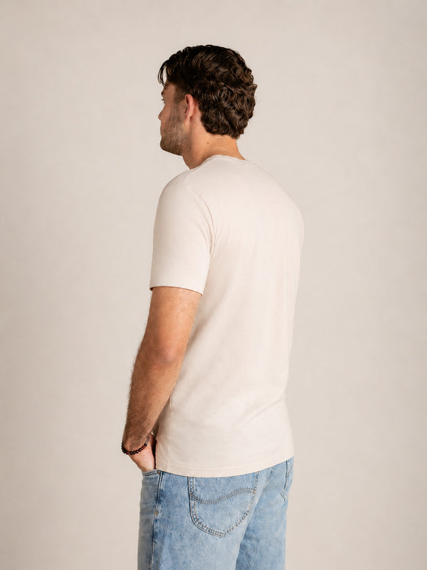 BERKN Original T-shirt Bone – achteraanzicht