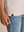 BERKN Original T-shirt Bone – detail leren label