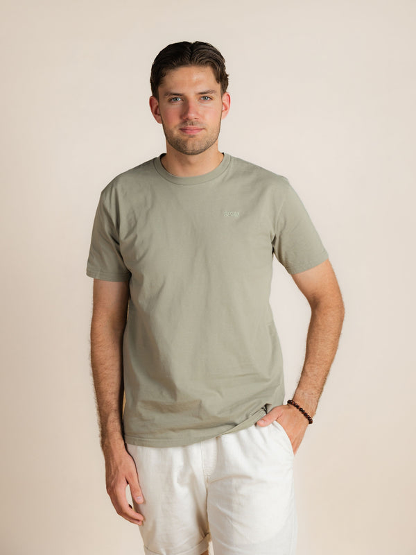 BERKN Original T-shirt Eucalyptus – vooraanzicht