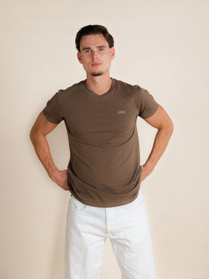 BERKN Original T-shirt Walnut – vooraanzicht