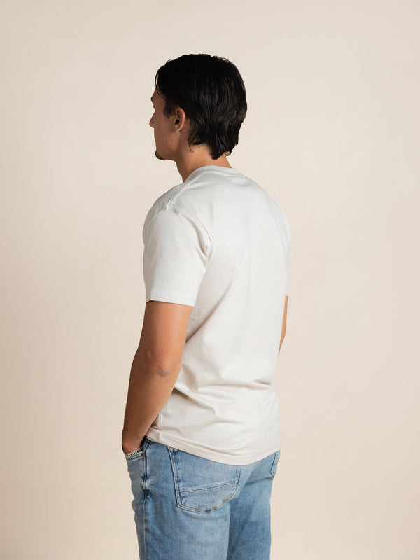 BERKN Signature T-shirt Bone – achteraanzicht