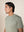 BERKN Signature T-shirt Eucalyptus – detail geborduurd borstlogo