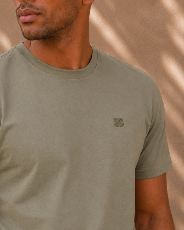Signature T-shirt - Eucalyptus